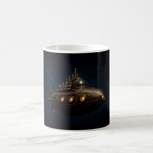Caneca De Café Sous-marin style Nautilus  (Centro)
