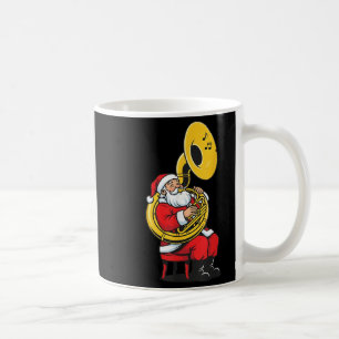 Caneca De Café Sousaphone natalino Papais noeis Xmas Boys Wome