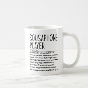 Caneca De Café Sousaphone player