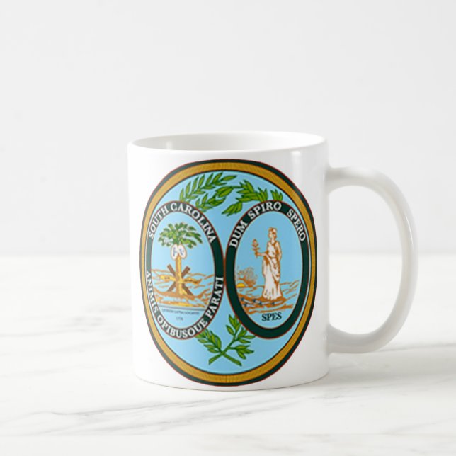 Caneca De Café South Carolina (Direita)