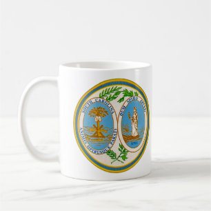 Caneca De Café South Carolina State Seal Mug