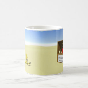 Caneca De Café Souvenir Areia Camisetas Engraçadas Cartões De Man