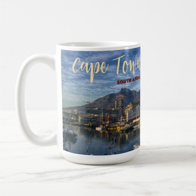 Caneca de Café Souvenir da Cidade do Cabo (Esquerda)