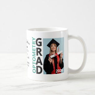 Caneca De Café Souvenir de foto de graduação em OPTOMETRIA de 202