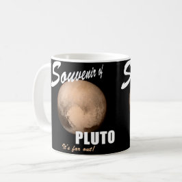 Caneca De Café Souvenir de Plutão Mug