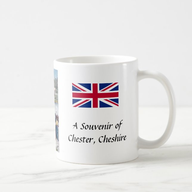 Caneca De Café Souvenir Mug - Chester, Cheshire (Direita)