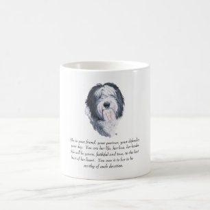 Caneca De Café Souvenirs de Old English Sheepdog