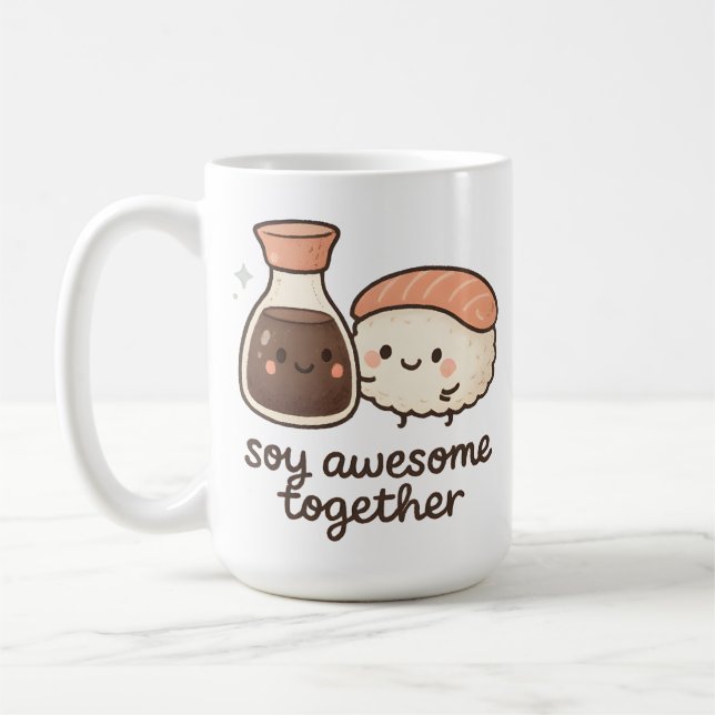 Caneca De Café Soy Awesome (Esquerda)