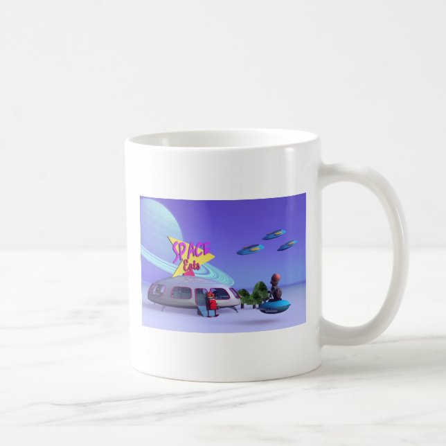 Caneca De Café Space Come Café Mug (Direita)