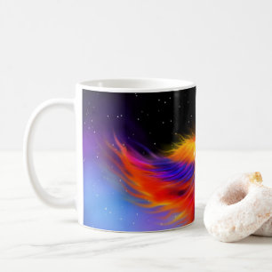 Caneca De Café Space Phoenix Nebula