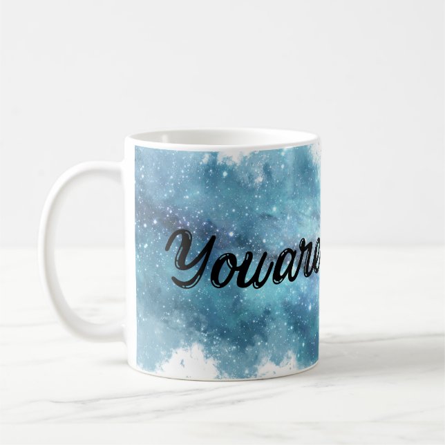 Caneca De Café Space Quote Mug (Esquerda)