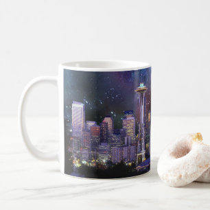 Caneca De Café Spacey Seattle