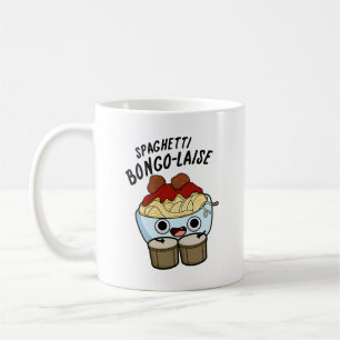 Caneca De Café Spagetti Bongolaise Engraçado Comida