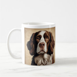 Caneca De Café Spaniel de springer em inglês