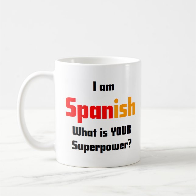 Caneca De Café spanish (Esquerda)