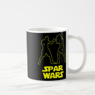 Caneca De Café Spar Wars Boxando Paródia Spoof - Mulheres E Mulhe