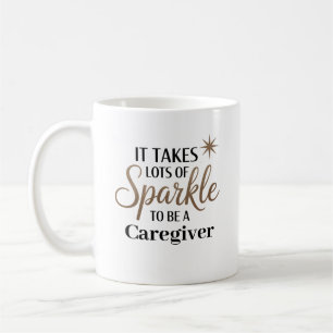 Caneca De Café Sparkle Care