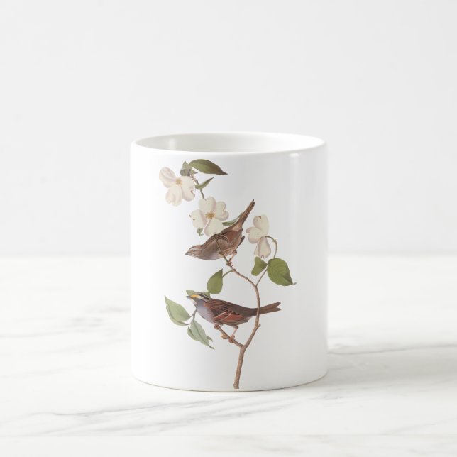 Caneca De Café Sparrow branco-audubon (Centro)