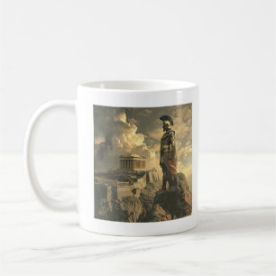 Caneca De Café Spartan Soldier