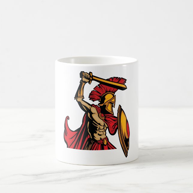 Caneca De Café Spartan Warrior Mug (Criador carregado)