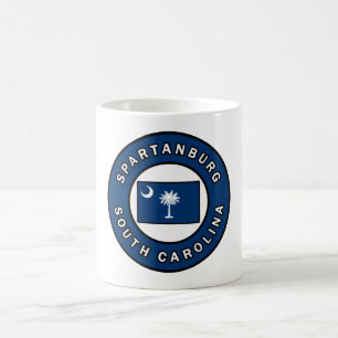 Caneca De Café Spartanburg Carolina do Sul