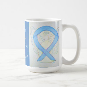 Caneca De Café Spay/Neuter Pets Awarness Ribbon Angel Custom Mug