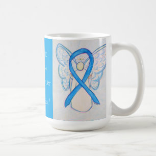 Caneca De Café Spay/Neuter Pets Awarness Ribbon Angel Custom Mug