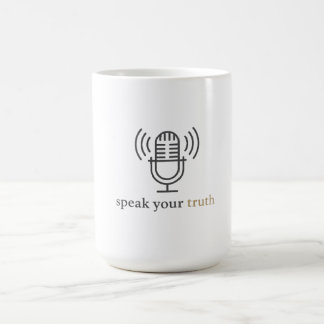 Caneca De Café Speak Your Truth Formula 