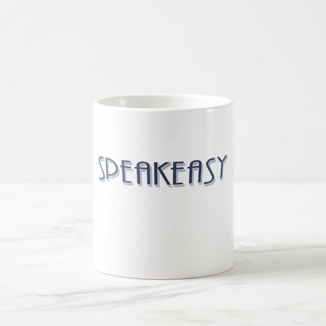 Caneca De Café Speakeasy (Centro)
