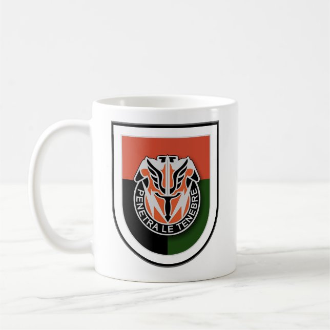 Caneca De Café SpecOps Cmd - 112th Bn do sinal - 2 transportados (Esquerda)