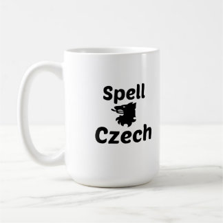 CANECA DE CAFÉ SPELL CZECH