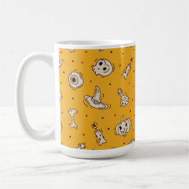 Caneca De Café Spells & Skeletons Halloween Mug