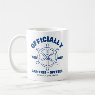 Caneca De Café Spetses livre de carros (Grécia)
