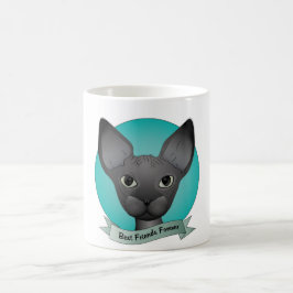 Caneca De Café Sphynx Best Friends Forever