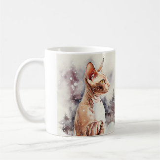 Caneca De Café Sphynx Cat Coffee Mug