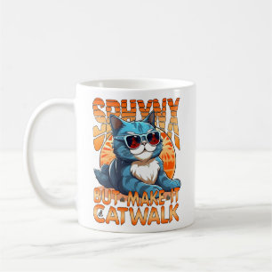 Caneca De Café Sphynx, mas faça-o andar