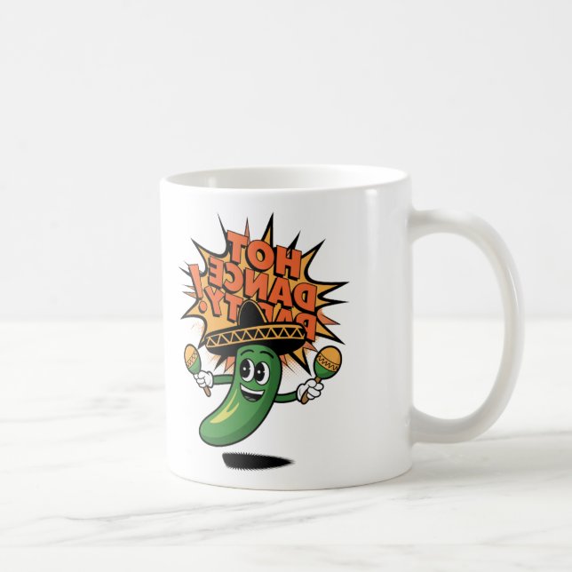 Caneca De Café Spicy Jalapeño Fiesta 03 (Direita)