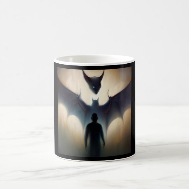 Caneca De Café Spirit Animal Bat 1 (Centro)
