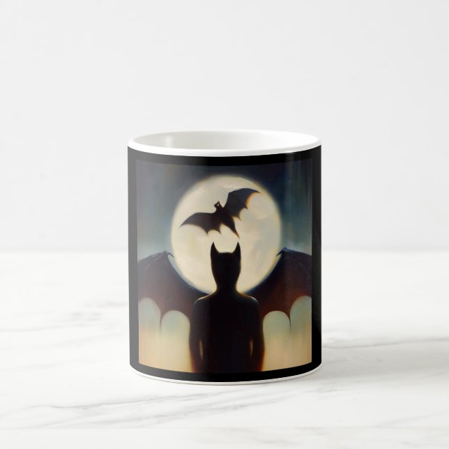 Caneca De Café Spirit Animal Bat 2 (Centro)