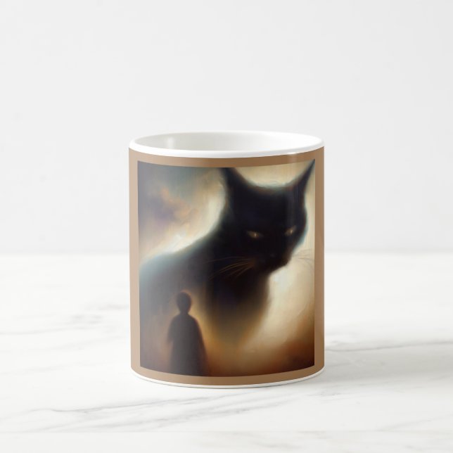 Caneca De Café Spirit Animal Cat 1 (Centro)
