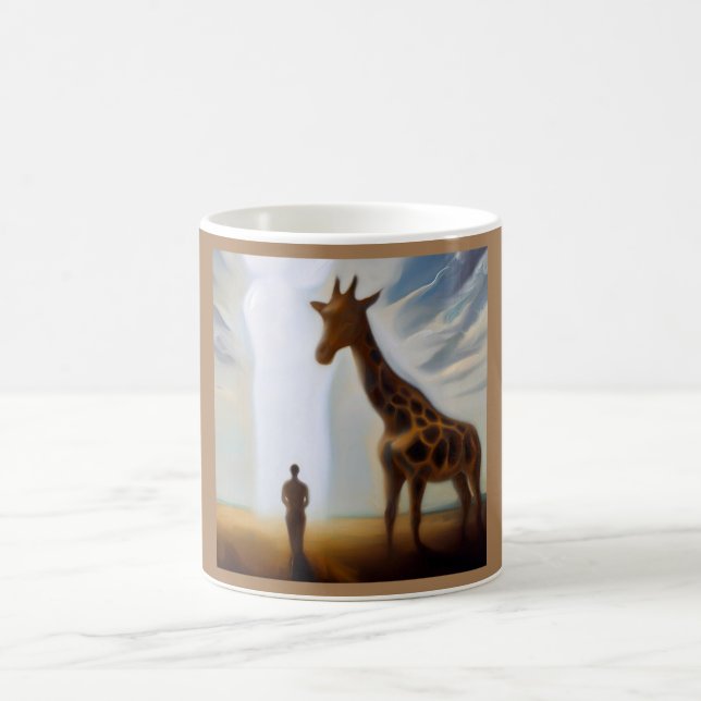 Caneca De Café Spirit Animal Giraffe 2 (Centro)