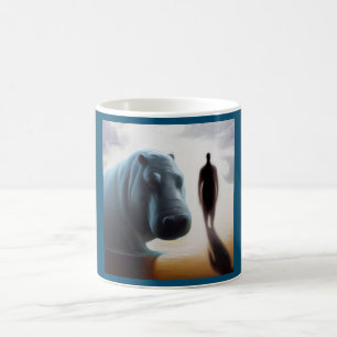 Caneca De Café Spirit Animal Hippopotamus 3
