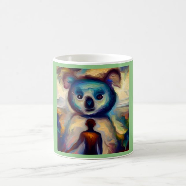 Caneca De Café Spirit Animal Koala 1 (Centro)