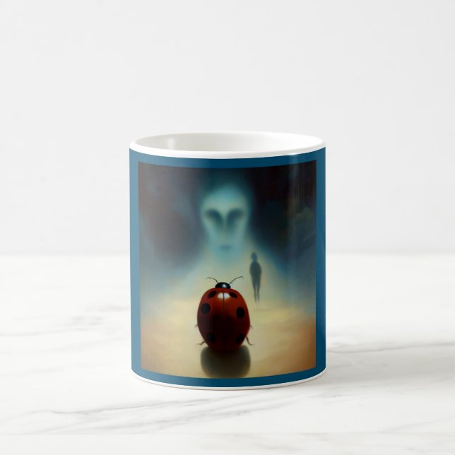 Caneca De Café Spirit Animal Ladybug 2 (Centro)