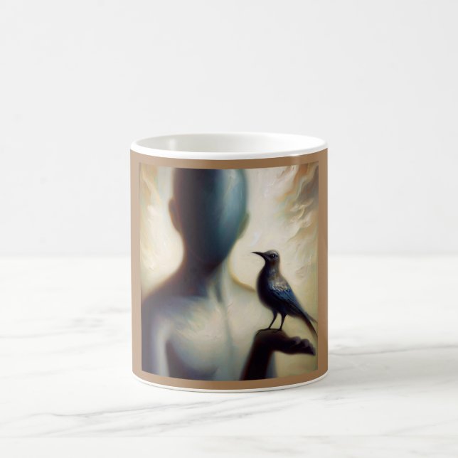 Caneca De Café Spirit Animal Mockingbird 2 (Centro)