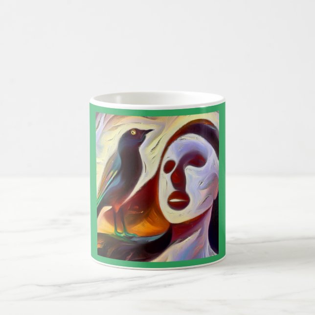 Caneca De Café Spirit Animal Mockingbird 3 (Centro)