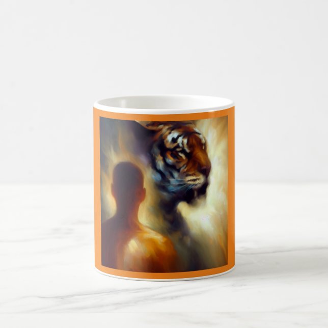 Caneca De Café Spirit Animal Tiger 2 (Centro)