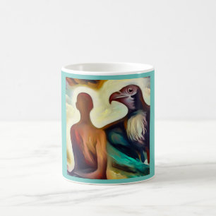 Caneca De Café Spirit Animal Vulture 2