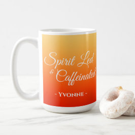Caneca De Café Spirit Led & Caffeined Personated Christian