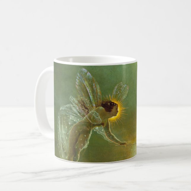 Caneca De Café Spirit of the Night - John Atkinson Grimshaw (Frente Esquerda)
